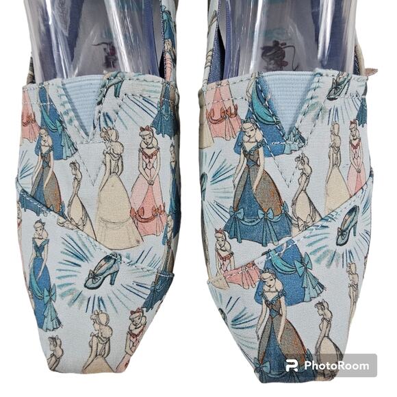 TOMS Disney Princess Alpargatas NWOT Women's Size 10 - Picture 3 of 8